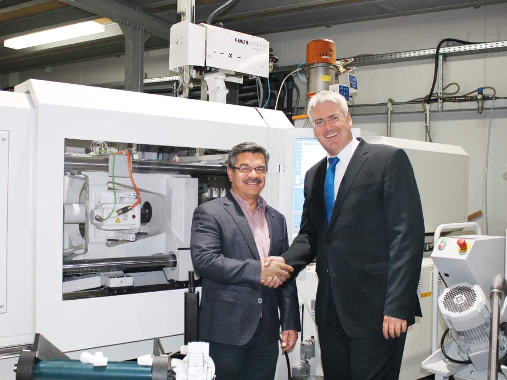 Partnerschaft mit KraussMaffei