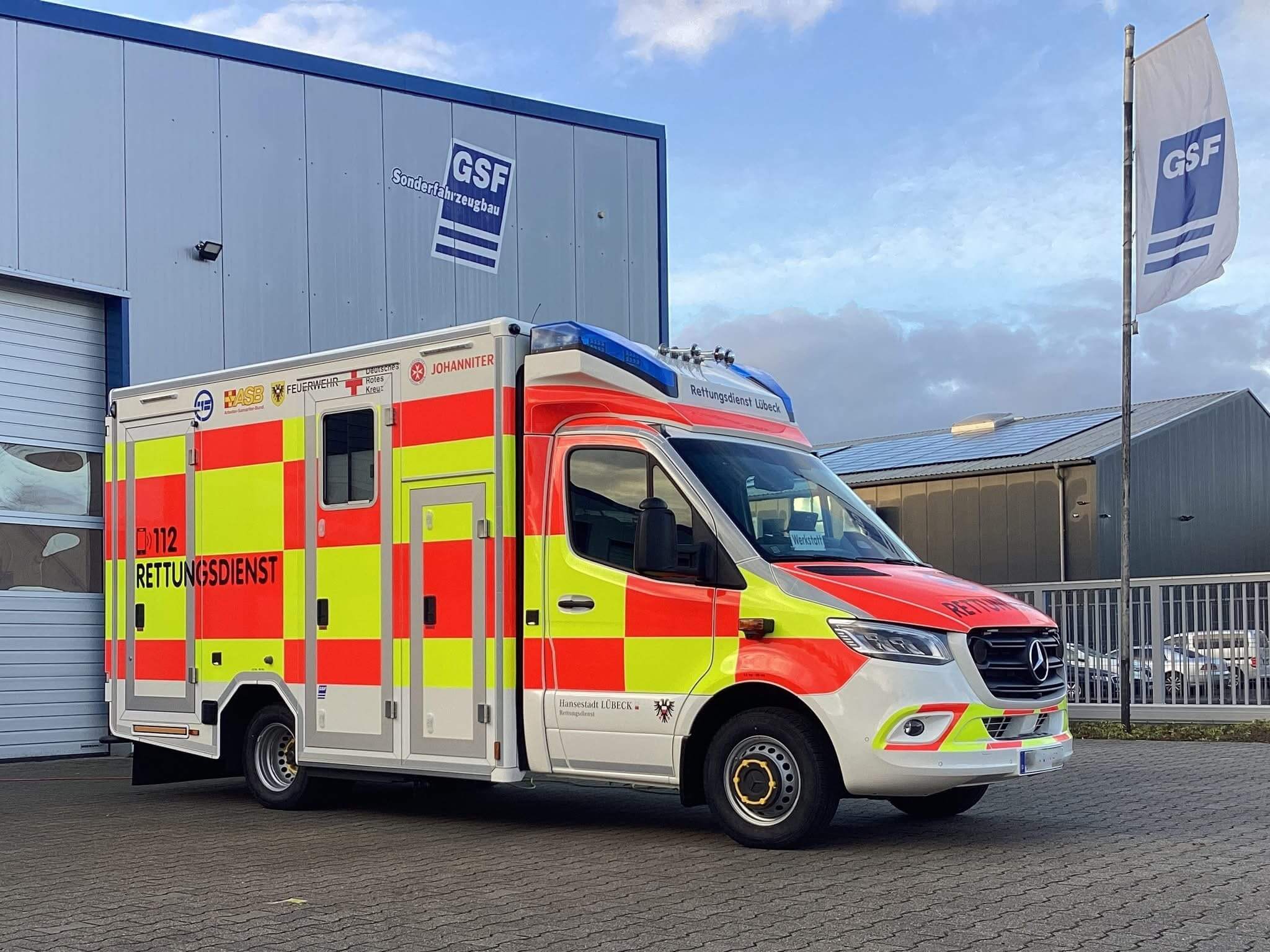 Radmutternsicherung an Einsatzfahrzeugen